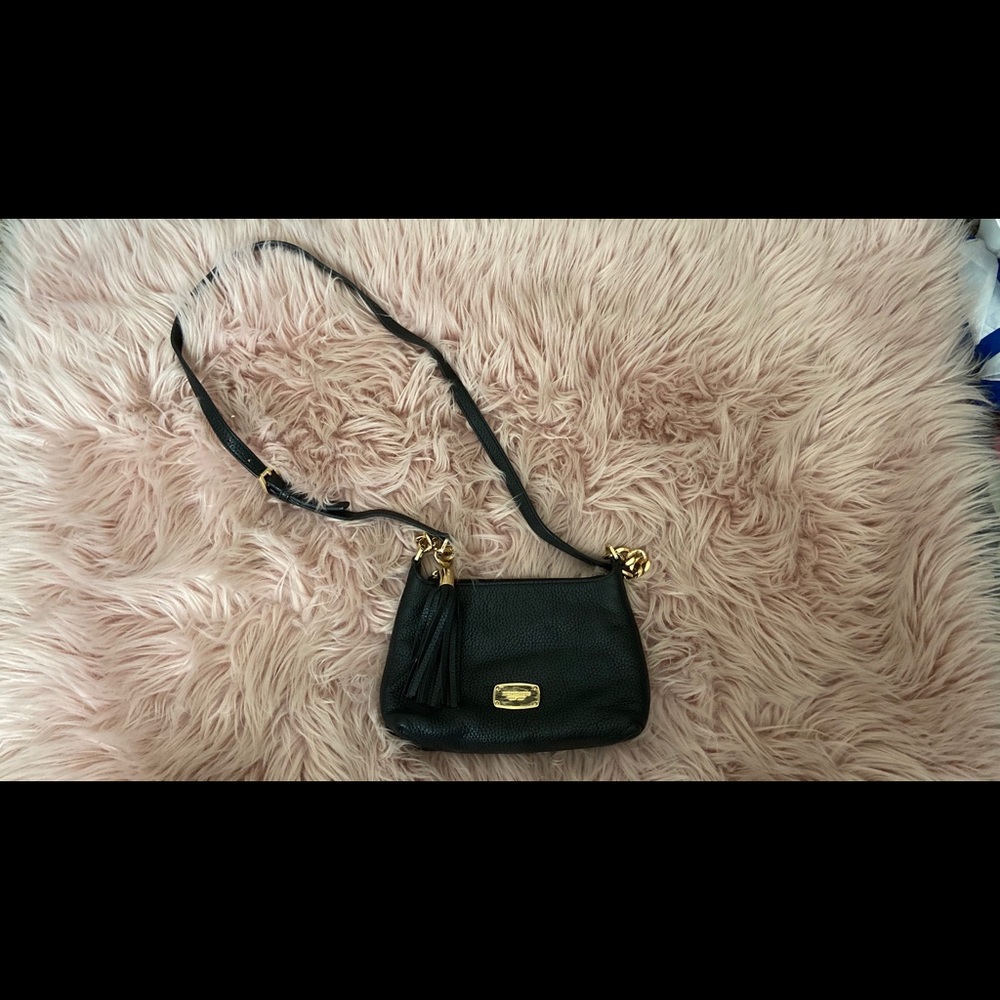 Black Michael Kors crossbody purse